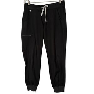 FIGS Black Zamora Jogger Scrub Pants     Size: M
